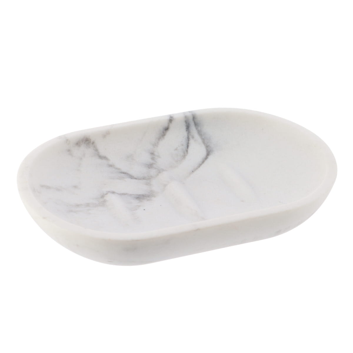 Marble Soap Dish Resin Bathroom Accessory Luxury Polyresin Finish