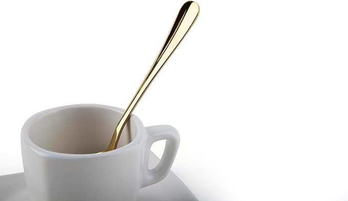 Gold Set of 6 Pcs Coffee Spoon