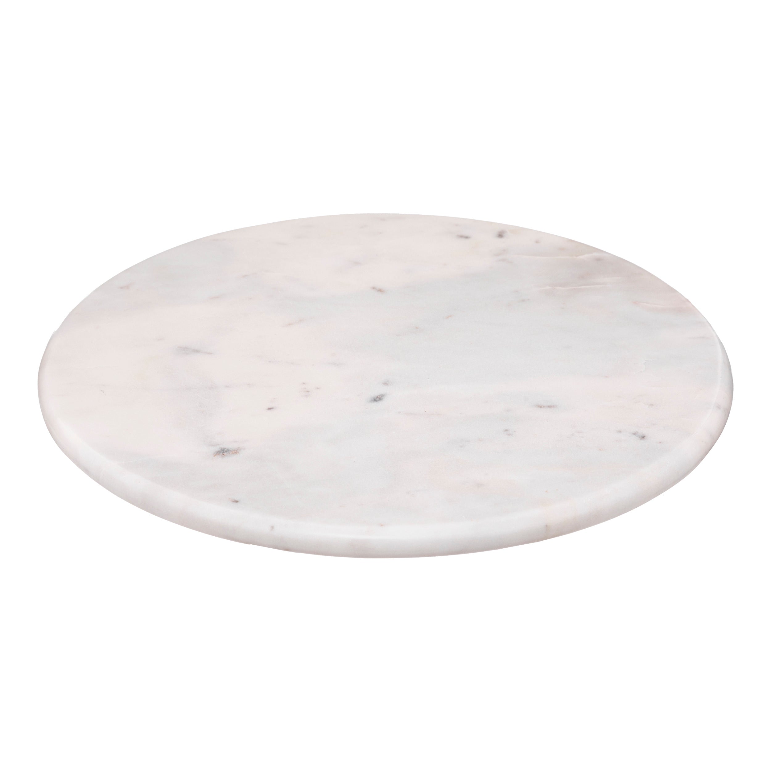 Sublime White Marble Serving Dish 30 cm - Round Cheese & Serving Board