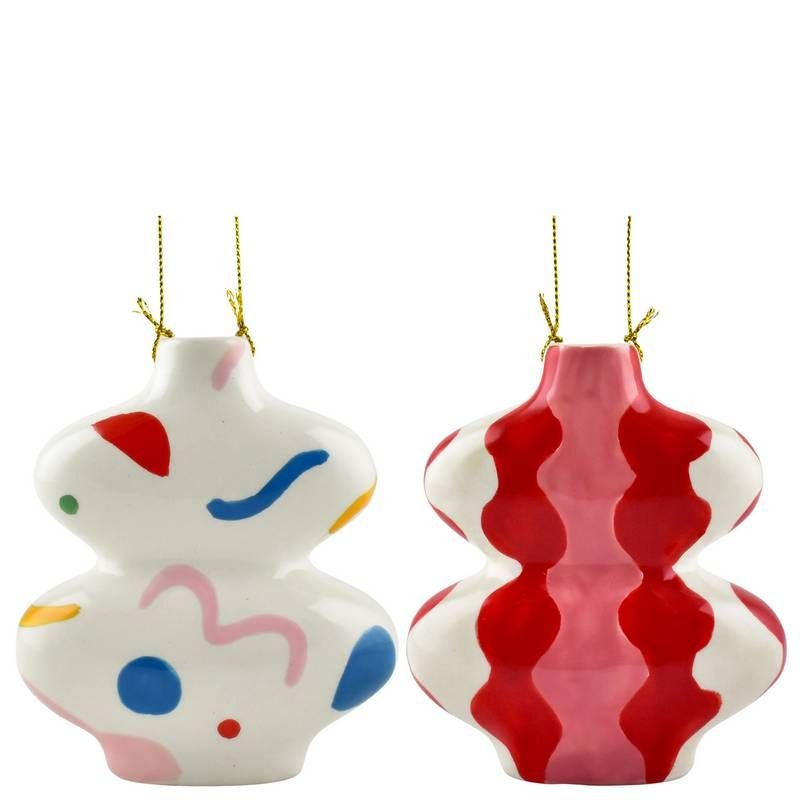 Hand-Painted Ceramics Vase Ornament