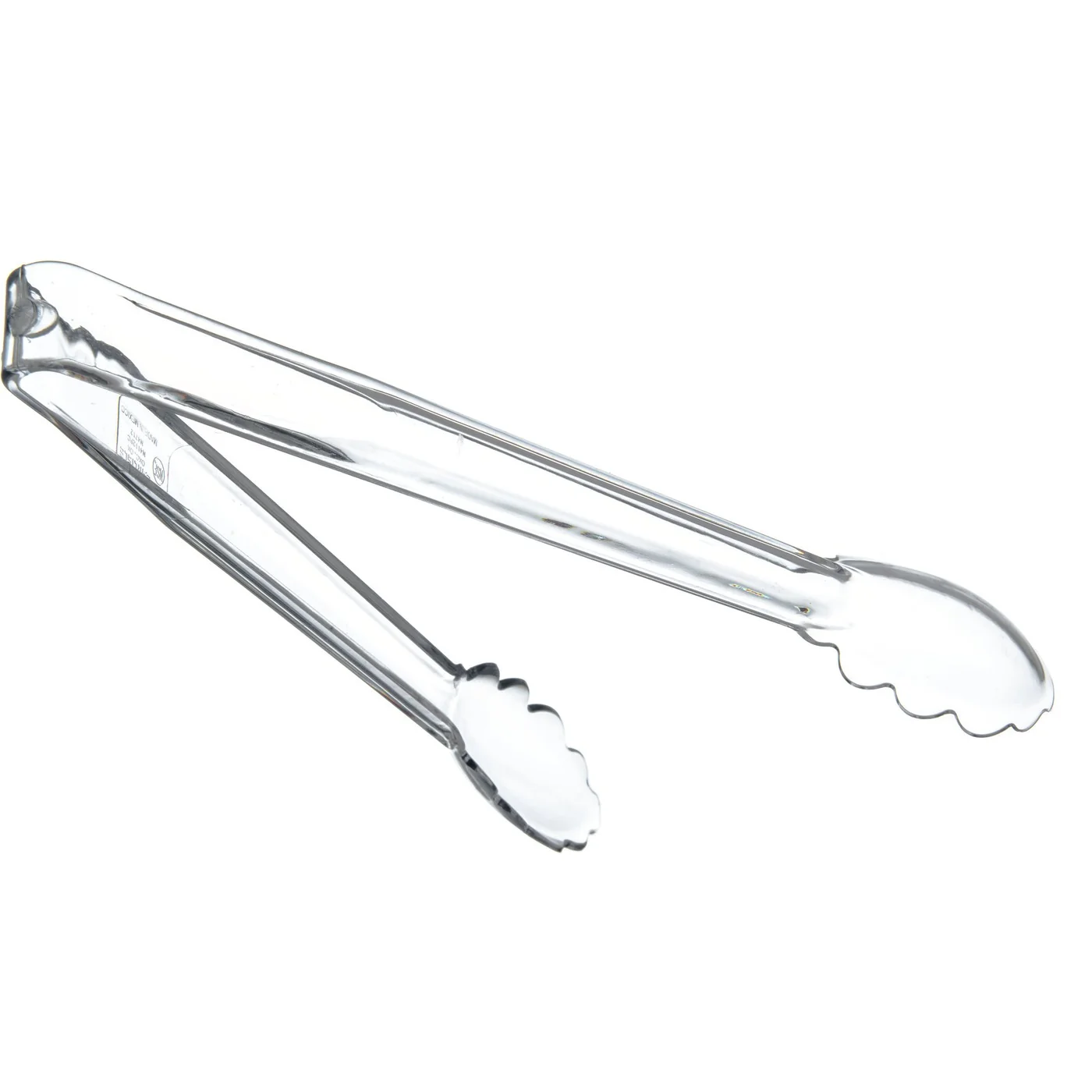 Acrylic Salad Serving Tongs 22 cm