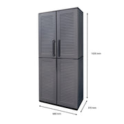 Full Height Plastic Cabinet with Adjustable Shelves