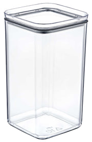 Crystal Square Storage Container 1.5L Airtight Polystyrene Food Box