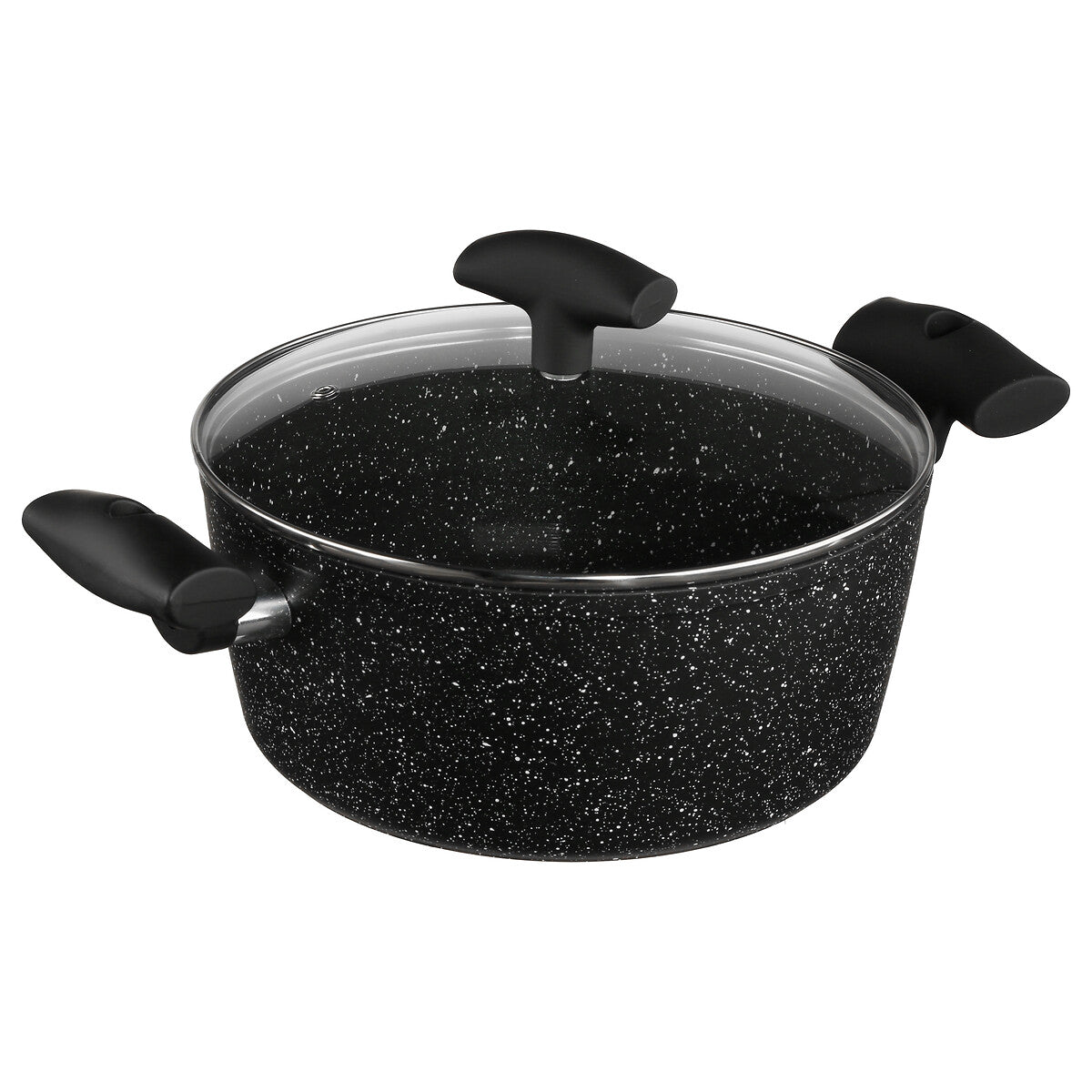 Forged Aluminum Pot & Lid with Induction Compatibility