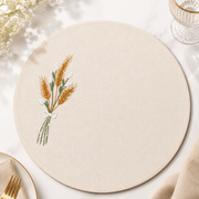 Handmade Round Placemat – 38 cm