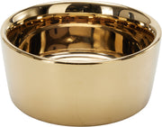Serving Bowls Set of 4 Stainless Steel Appetizer Bowls 8 cm Gold