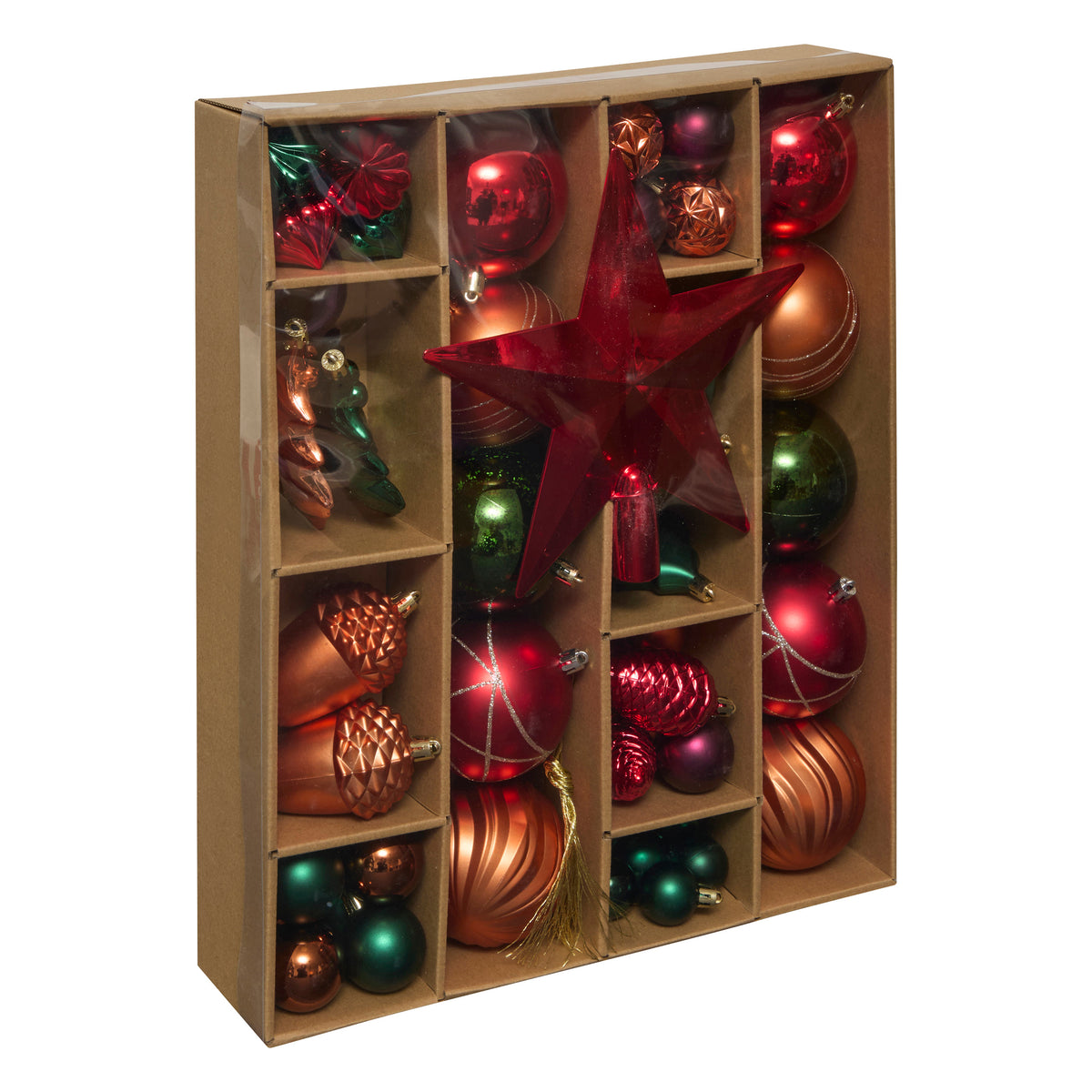 Tree Decoration Kit, 60 pieces, Mysterious Forest