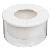 SOL CERAMIC/GLASS ASHTRAY