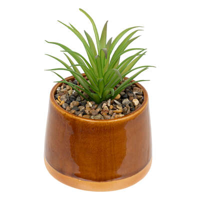 Ceramic Pot Reactive Glaze