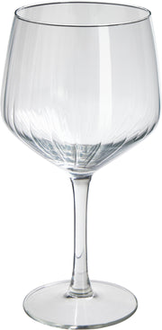 Gin Tonic Glass 610 ml Set of 4 — Clear Stemmed Cocktail Glasses