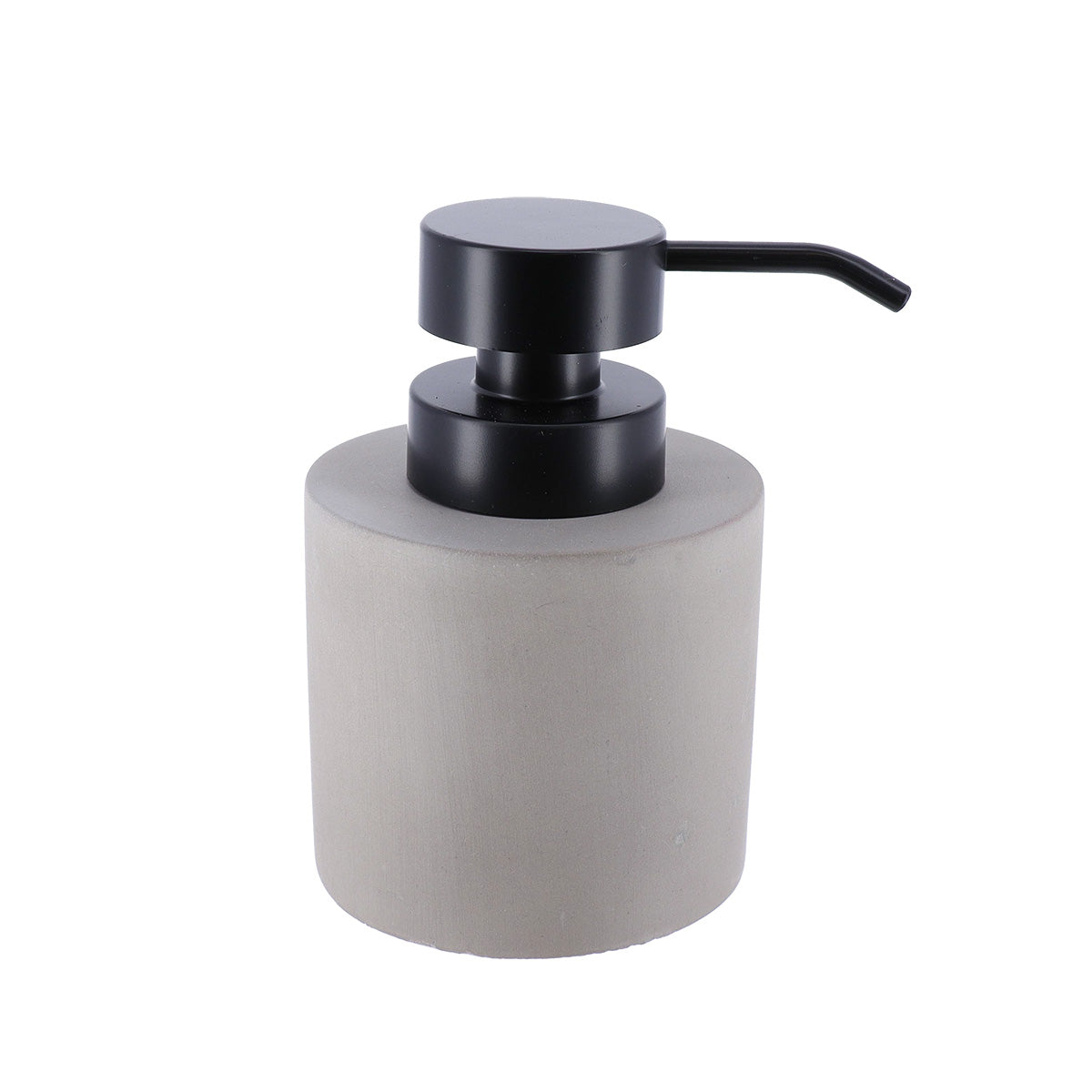 Cement Soap Dispenser Modern Grey Bathroom Accessory 320ml
