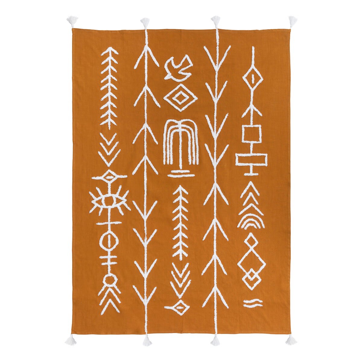 Soleya Bedspread Cotton Mustard