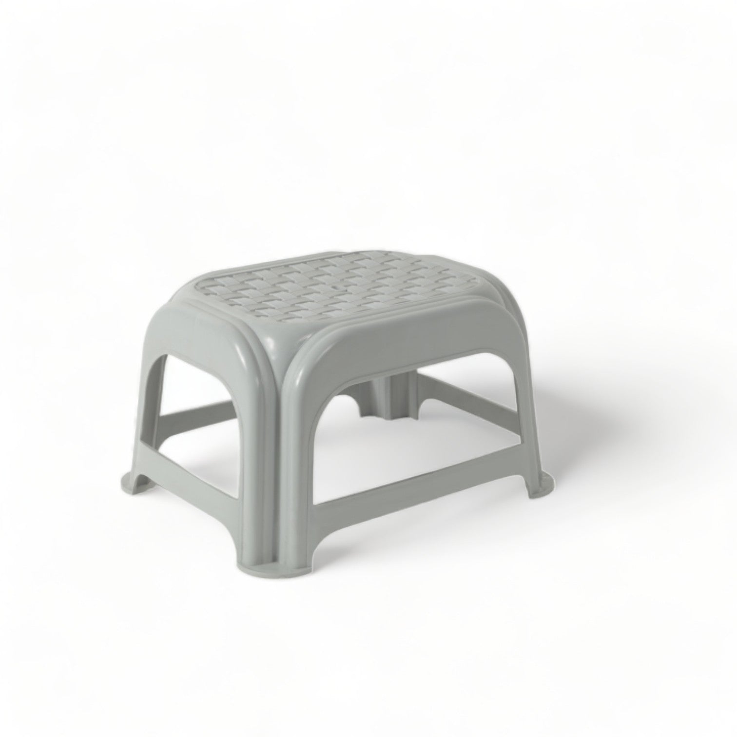 Taj Ribbed Stool - Versatile & Durable Plastic Seating