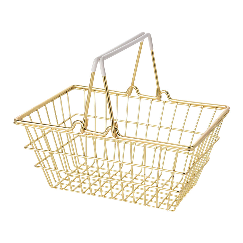 Basket Gold - Chrome Plated with PVC Handles