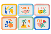 Melamine Serving Tray “Fruit” – 37 × 29 cm