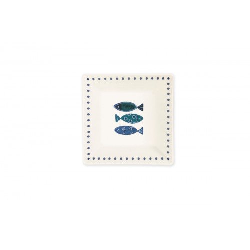 Ocean Square Soup Plate