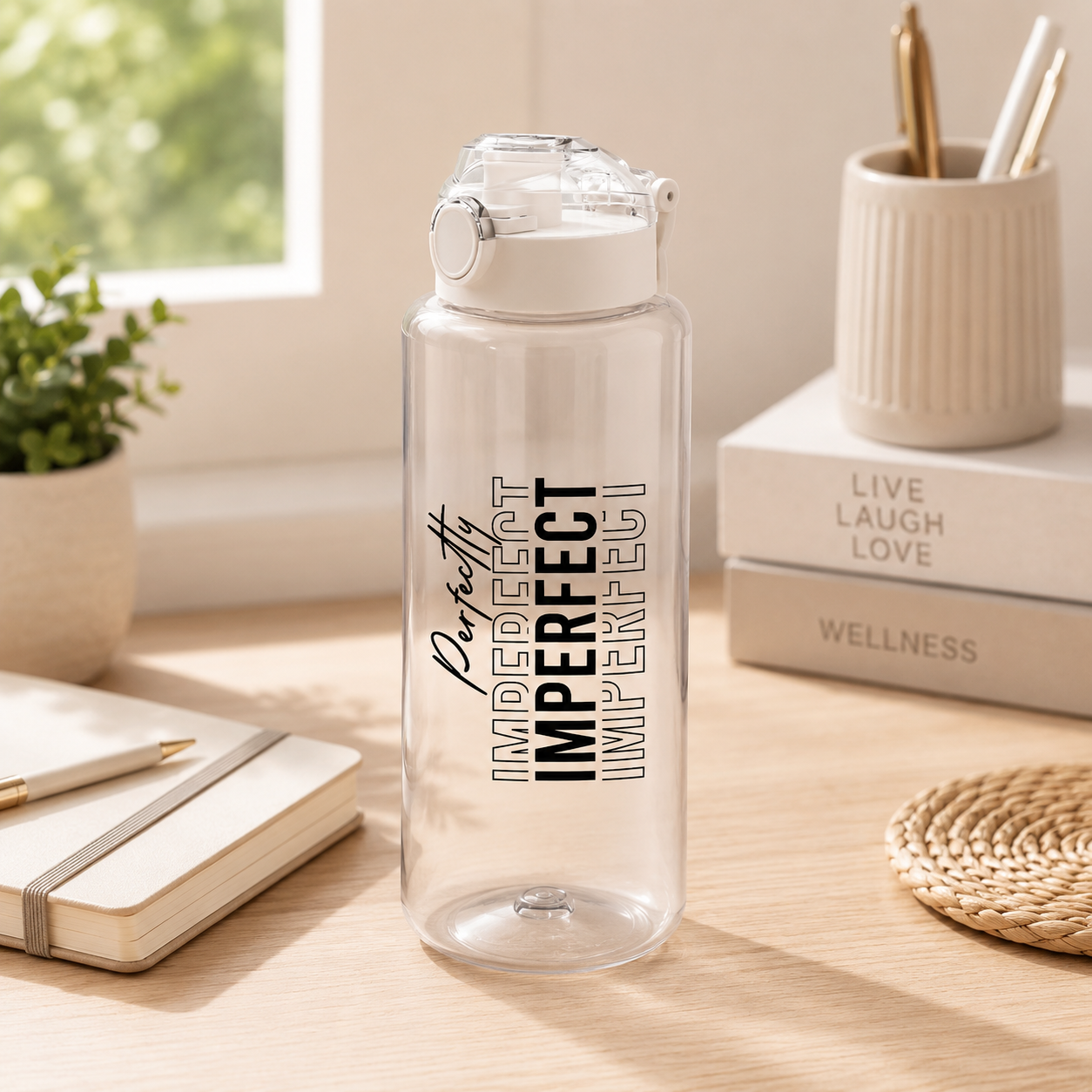 SAGA LOOP COLORED DECORATED TRITAN WATER BOTTLE