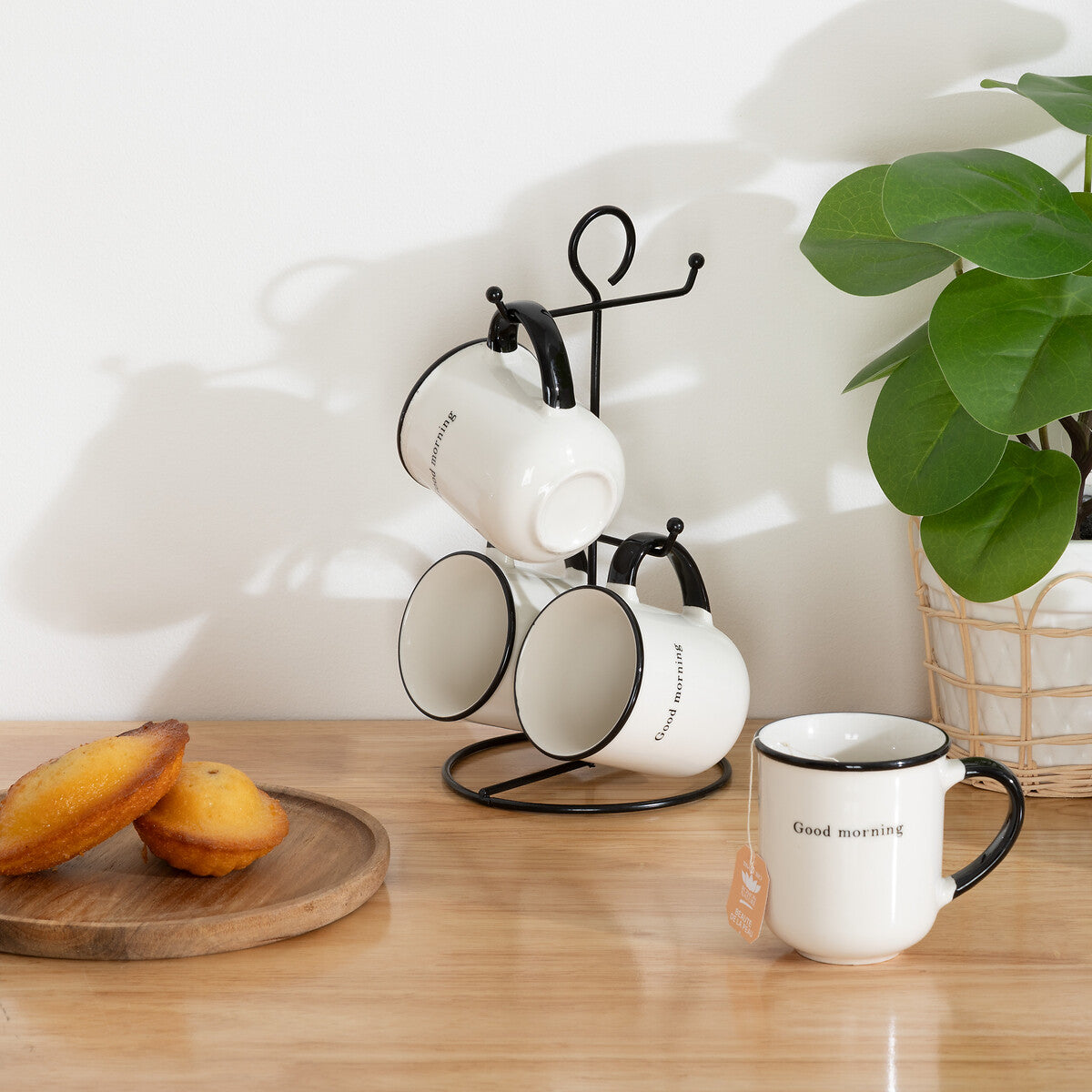 Rack With Mugs Alix 20cl