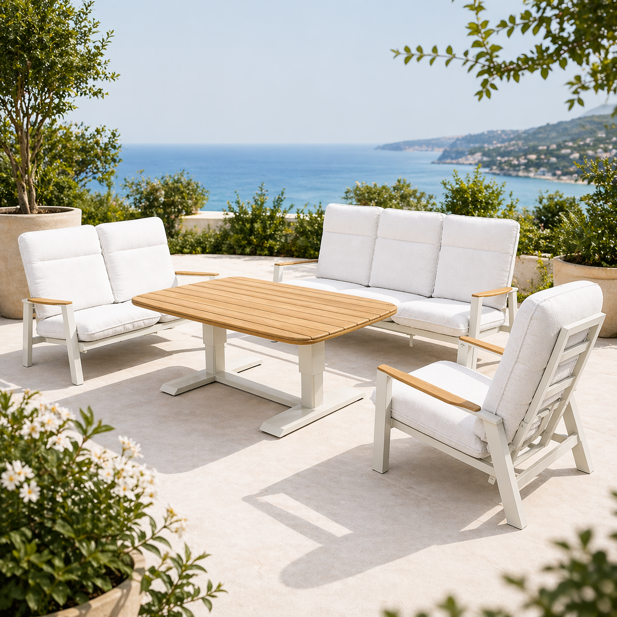 Teak Outdoor Lounge Set
