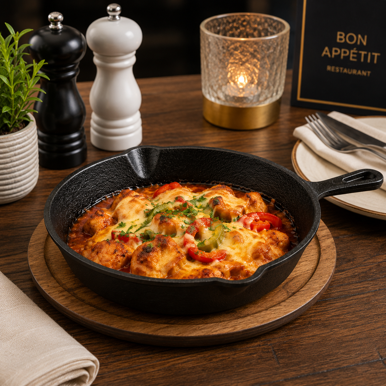 Cast Iron Fry Pan – 16 cm