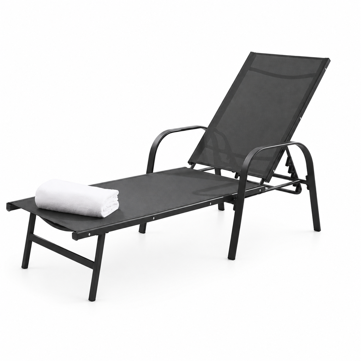 Outdoor Sun Lounger – Steel Frame