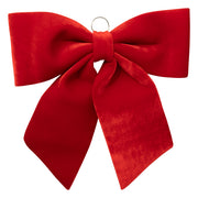 Decorative Bow Size XXL Red Velvet
