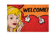 "POP" Doormat with Non-Slip PVC Backing