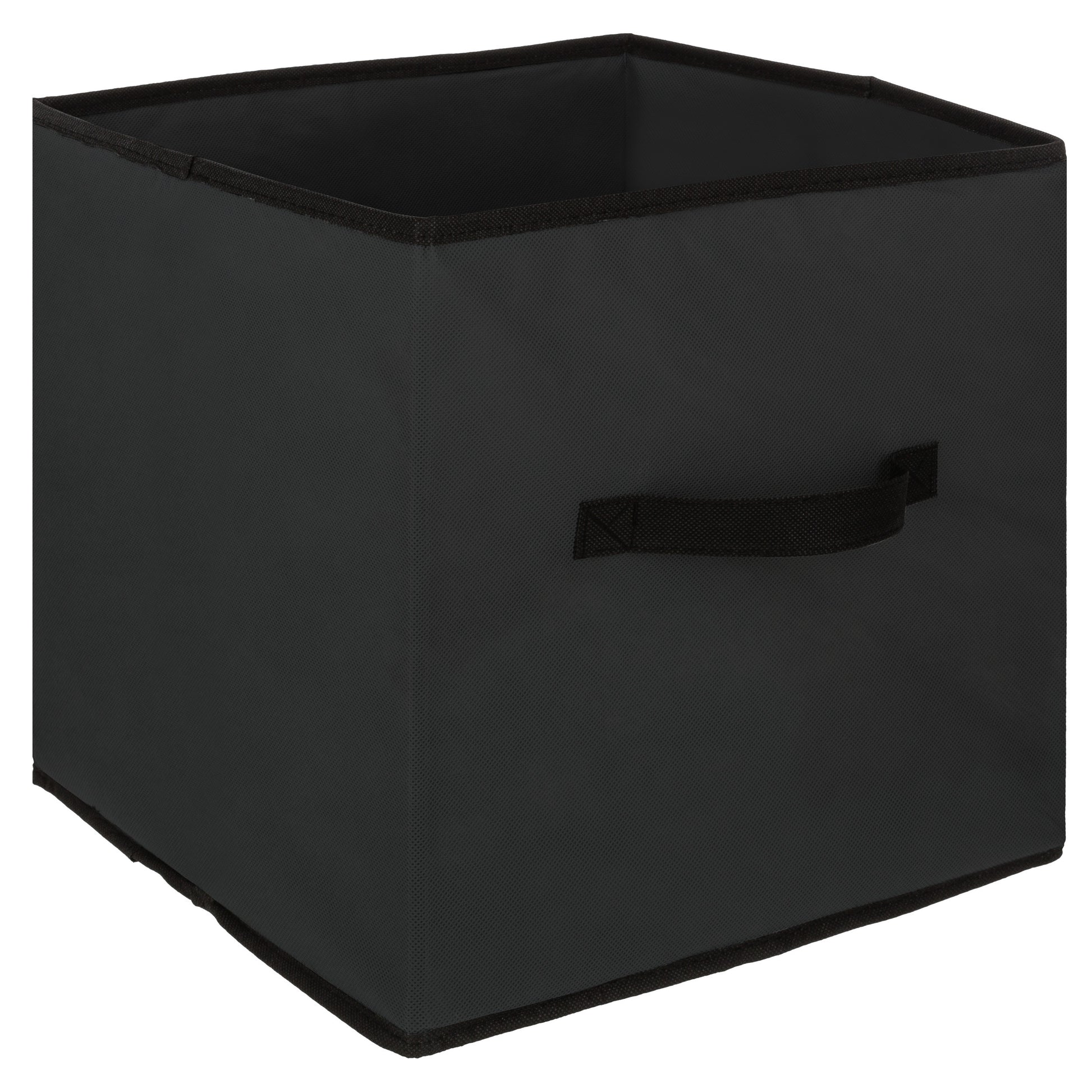 Entry-level range black storage box 31x31x31 cm with handle