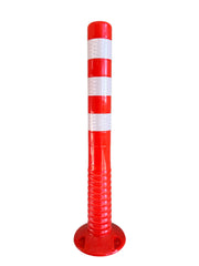 TPU Post Traffic Cone with High Flexibility, 75 cm