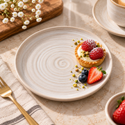 Sandy Spiral Side Plate – 21 cm