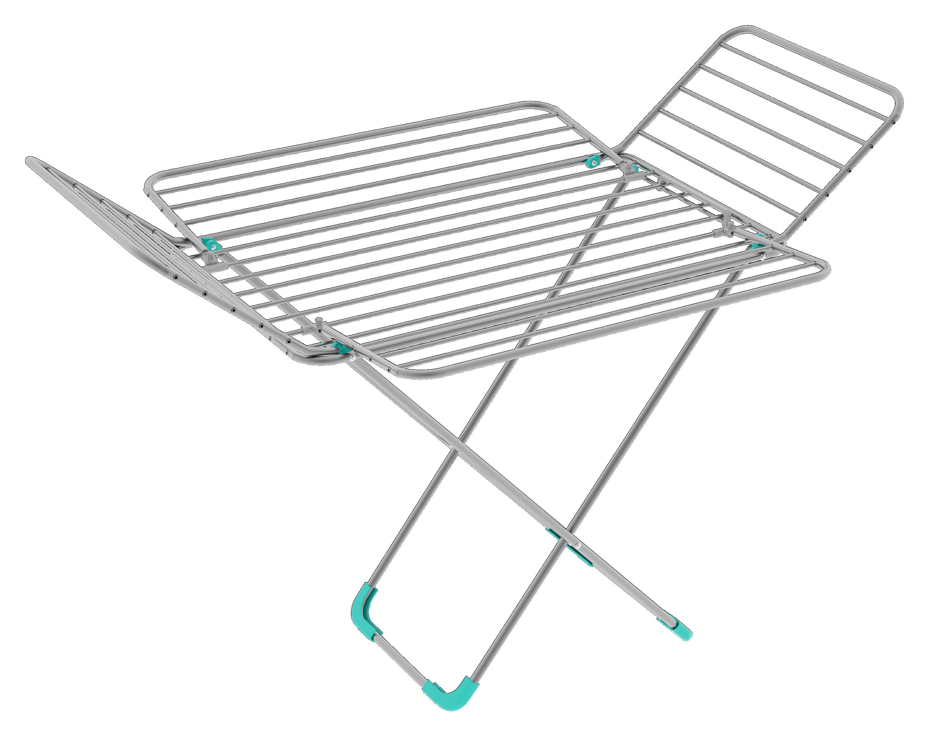 Drying Rack with 4 Wings Flower, Rustproof Aluminum, 30m Capacity