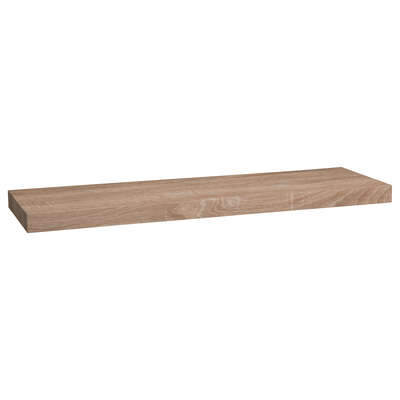 FIXY Wall Shelf - Oak White, Multi-Functional MDF Shelf