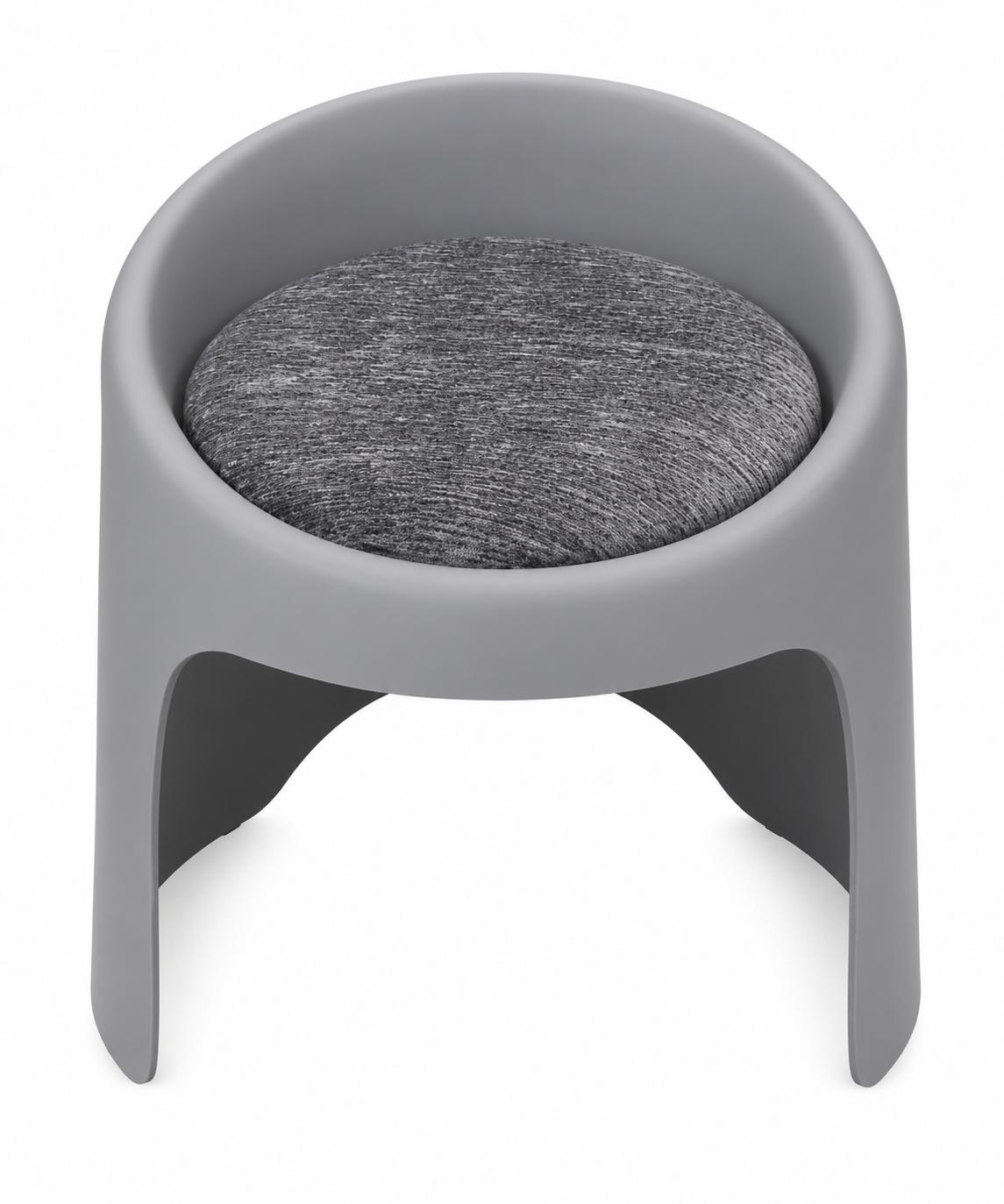 Round Pouf with Cushion