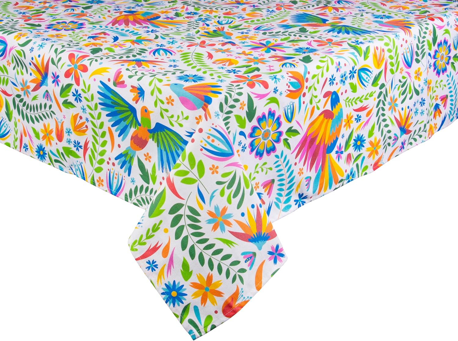 Mexican Flowers Rectangular Tablecloth