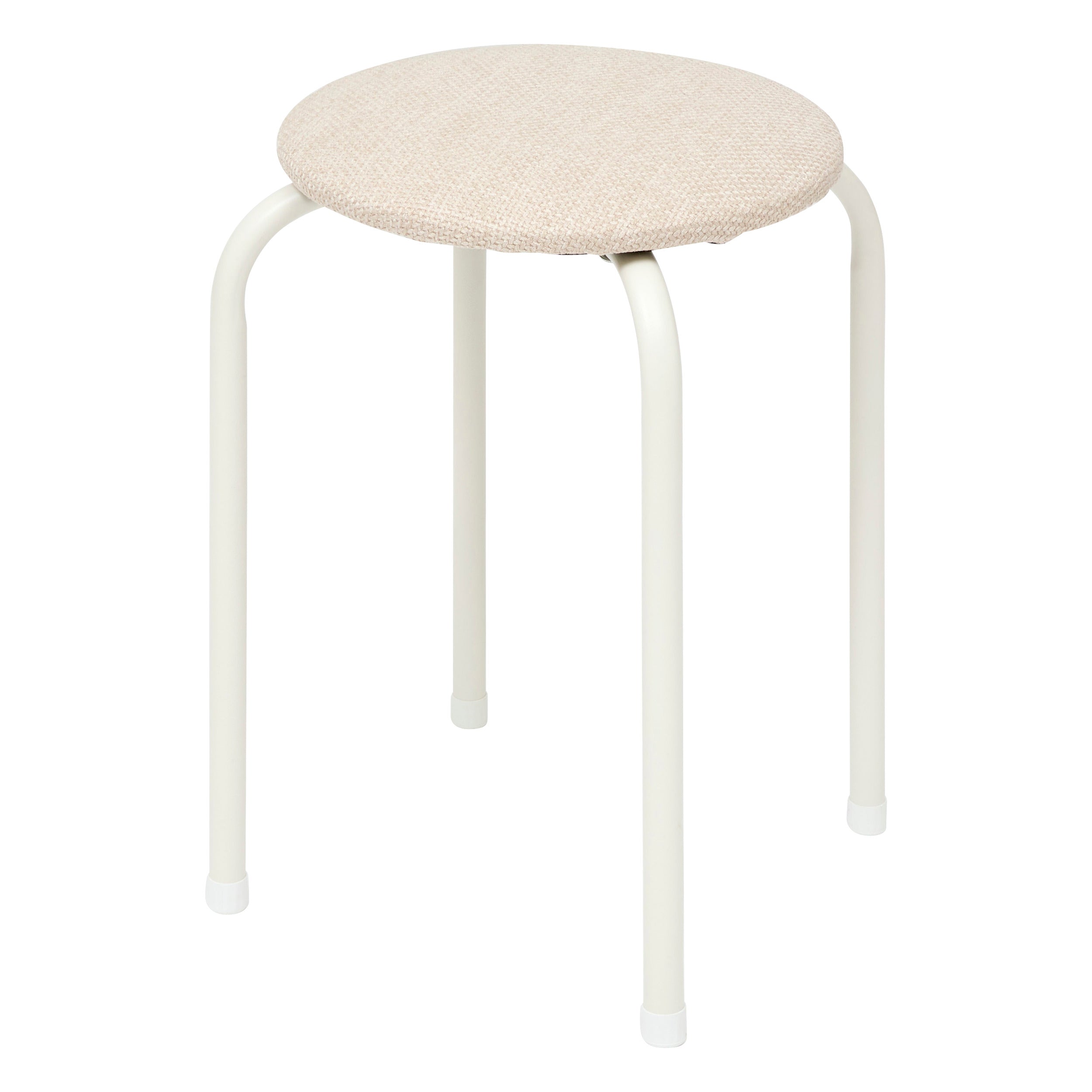 Stool Metal Frame - Round Padded Stool 38cm x 46cm