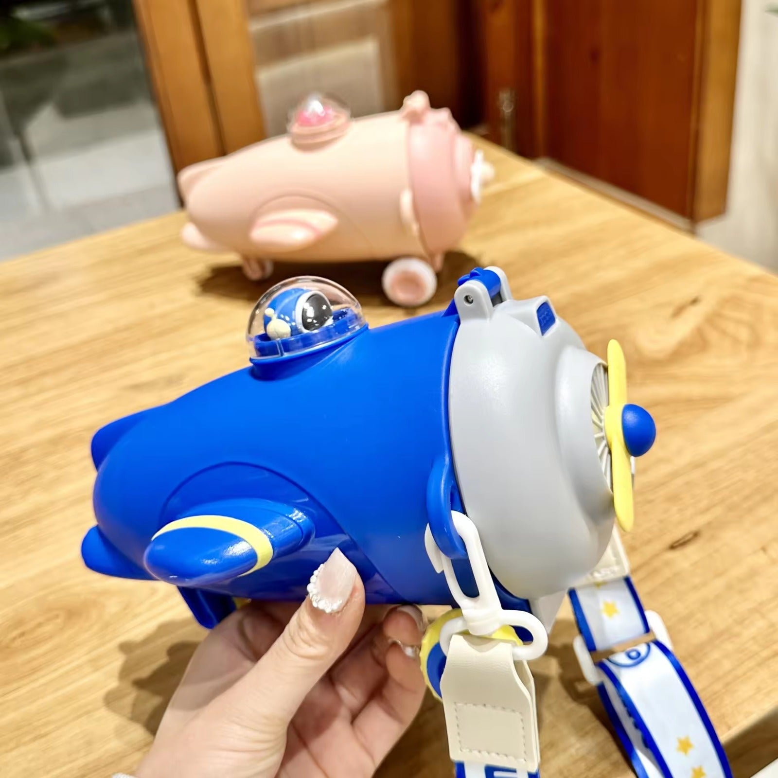 Bottle Airship - Kids Rotatable Toy Water Bottle