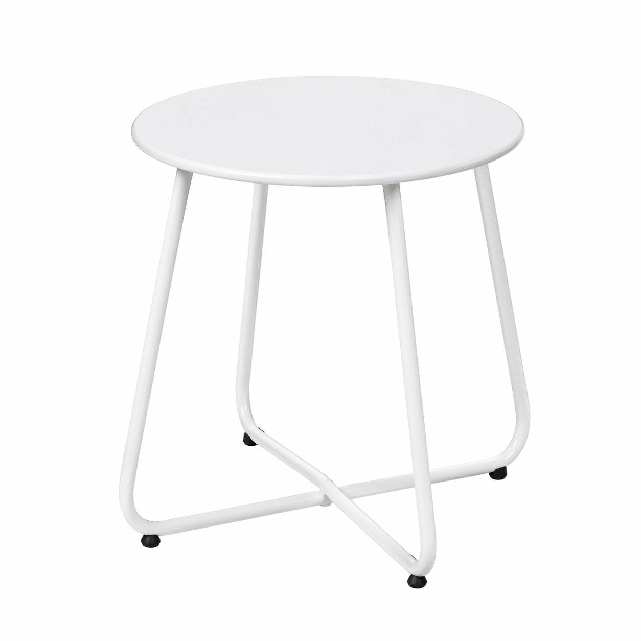 Round Steel Side Table 50×45 cm