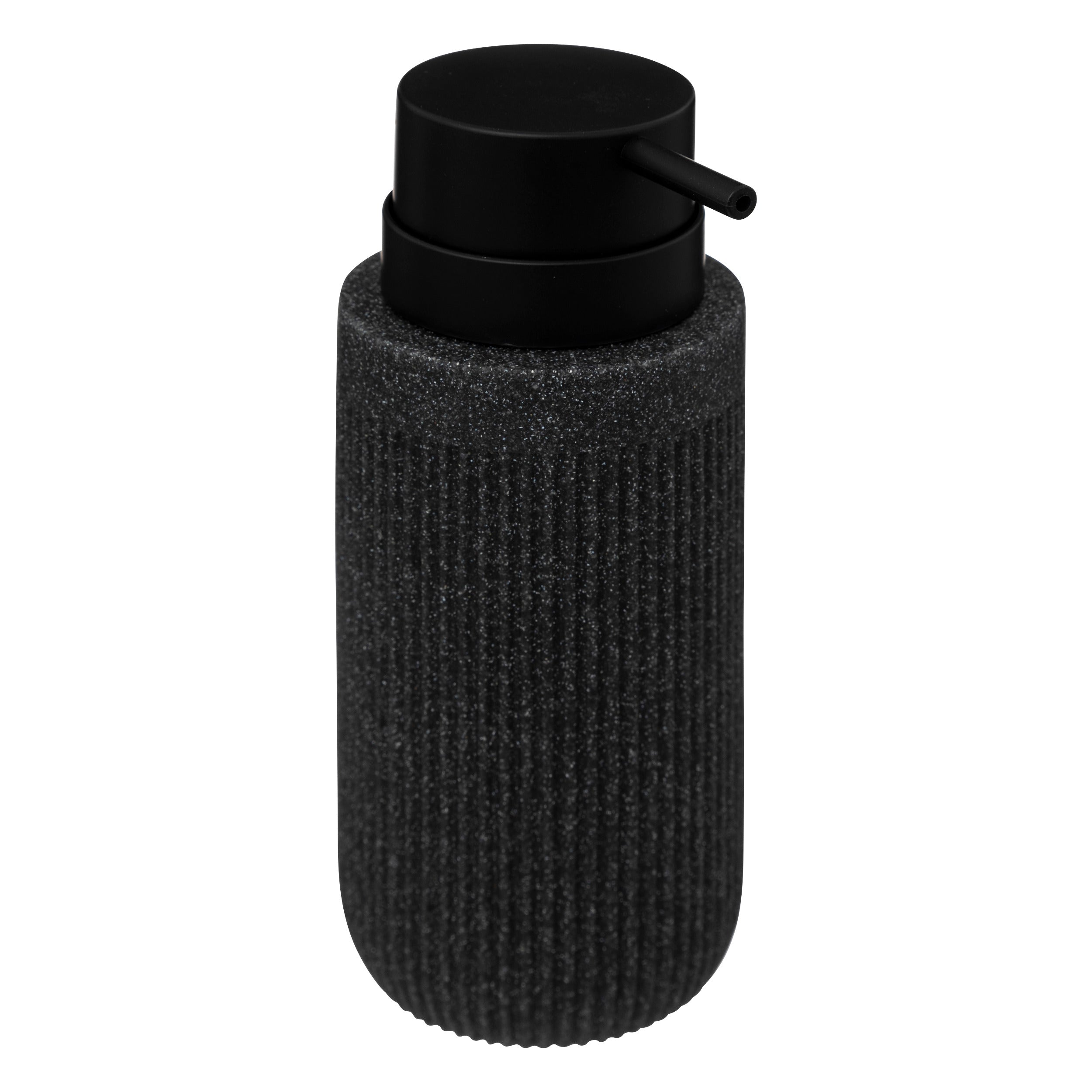 SOAP DISPENSER LIN ONYX - Stylish Polyresin Pump