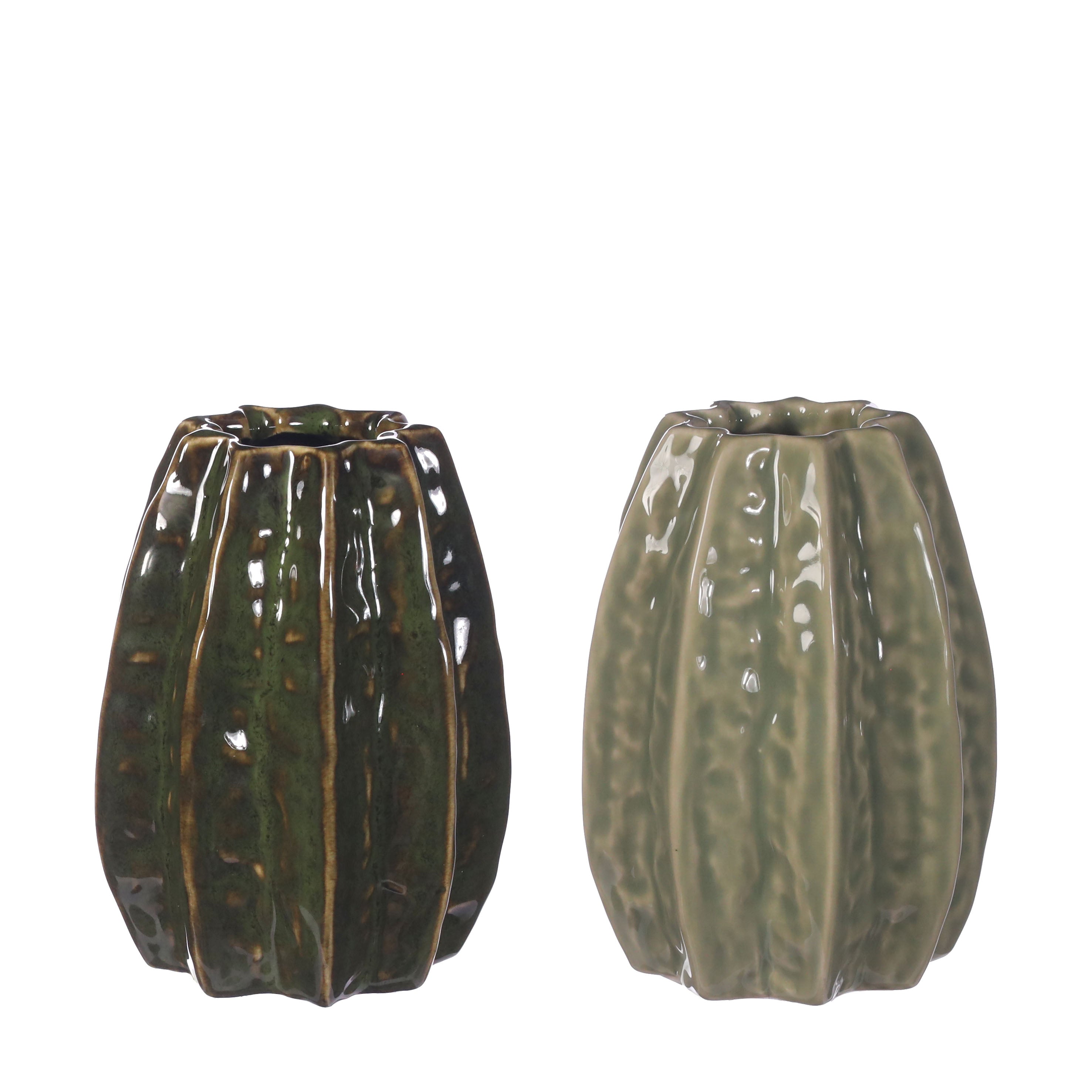 Carambola Vase - Stoneware, Two Sizes, Two Colors