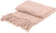 Cotton Throw Blanket 4 Color Options