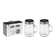 Salt And Pepper Shaker Glass Beer Mug Design
