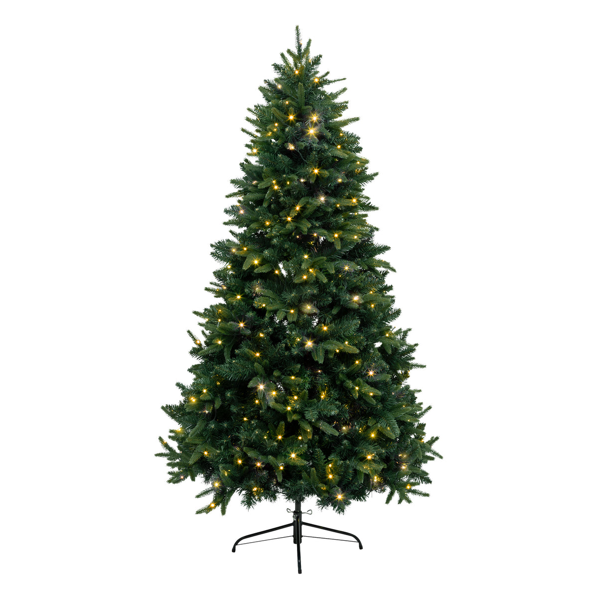 Green Creek Lighted Artificial Tree - Pre-Lit PE/PVC, 180/210cm