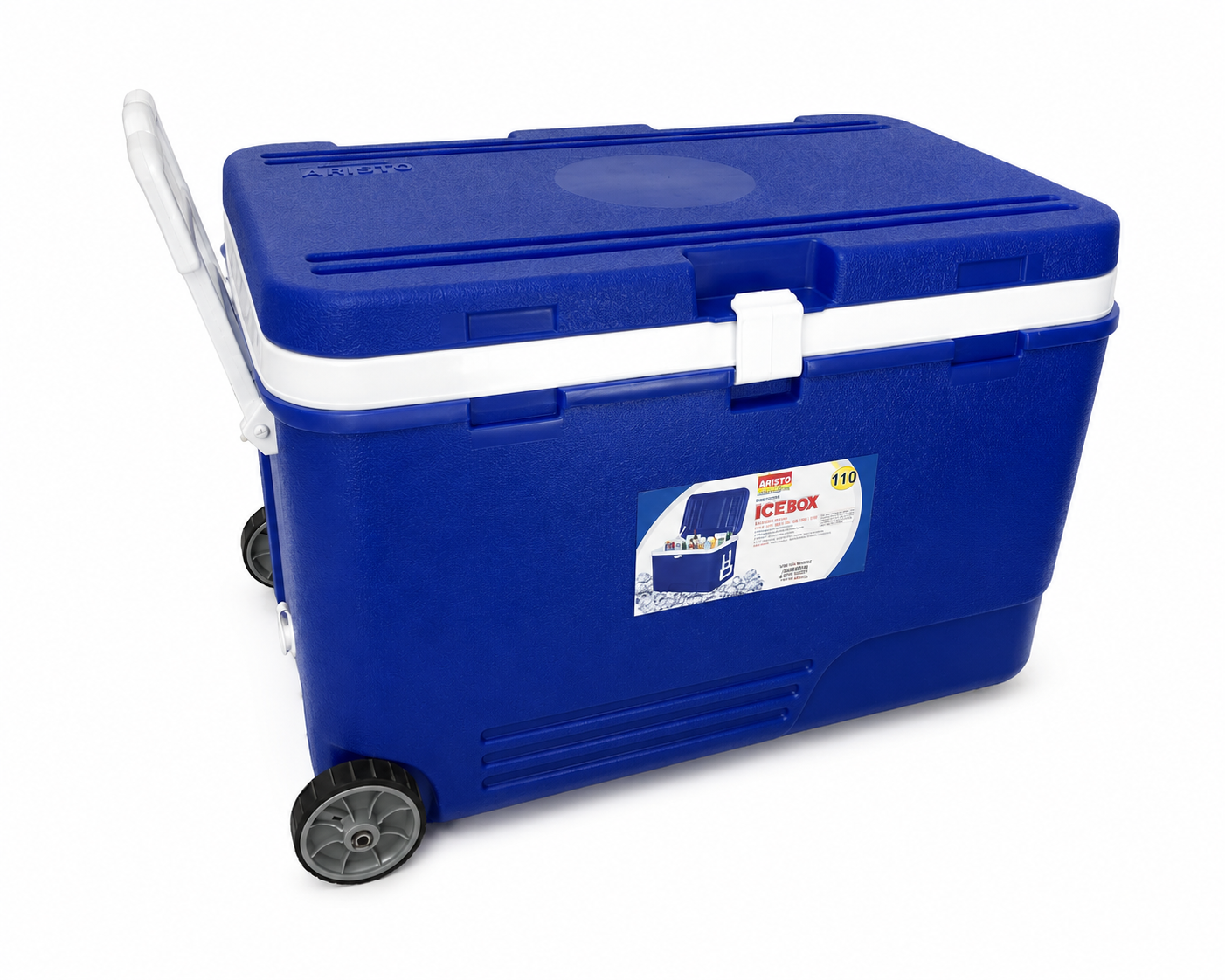 110L Heavy-Duty Cooler Box – Spacious & Portable Outdoor Ice Box