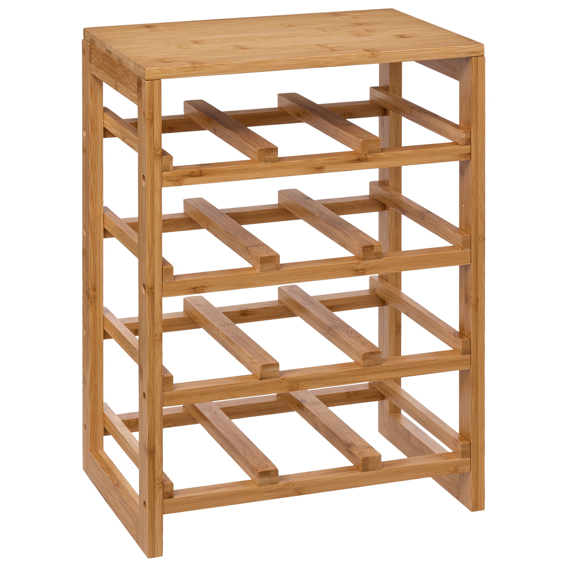 Bottle Rack X12 Bamboo