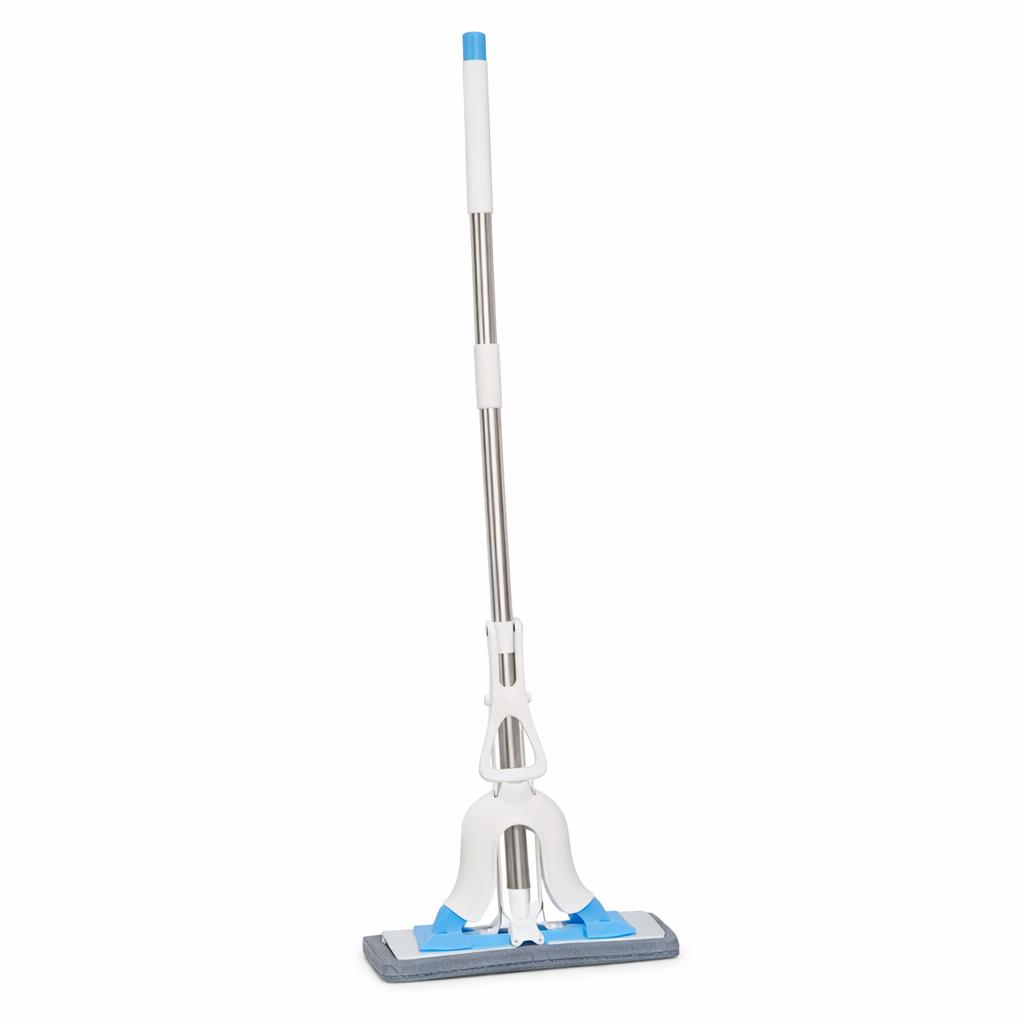Butterfly PVA Sponge Mop with Squeeze Mechanism Stainless Handle