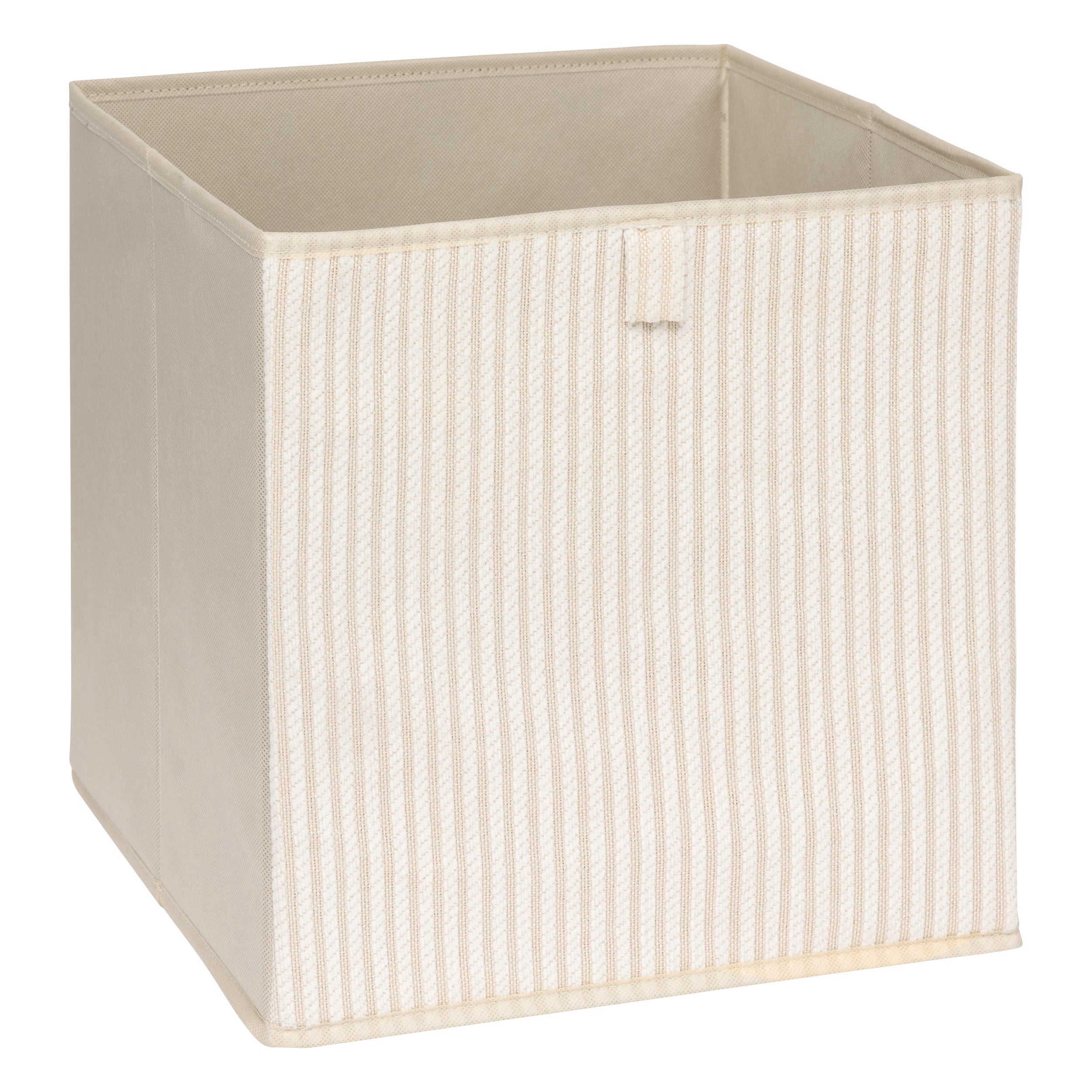 Cotty Storage Box - Beige Foldable 31x31x31 cm Cardboard Organizer