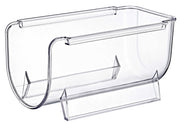 Clear Bottle Organizer BPA-Free Plastic Space-Saving Rack for Kitchen