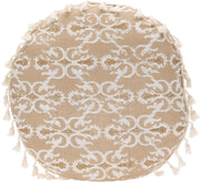 Cushion with Tassels Round