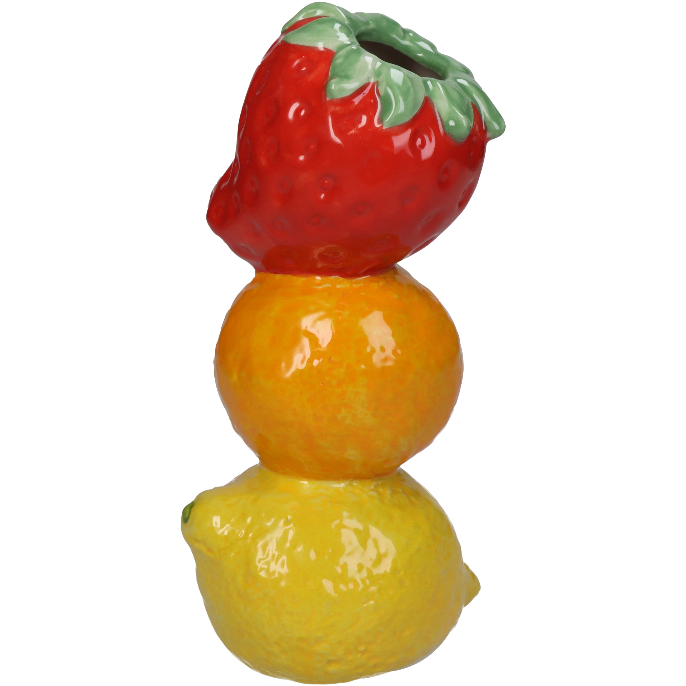 Fruit-Inspired Decorative Vase, 10x8x20 cm, Home Decor