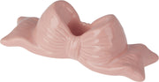 CANDLE HOLDER Bowknot Dolomite Candle Holder – Pink, Red, White
